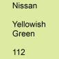 Preview: Nissan, Yellowish Green, 112.